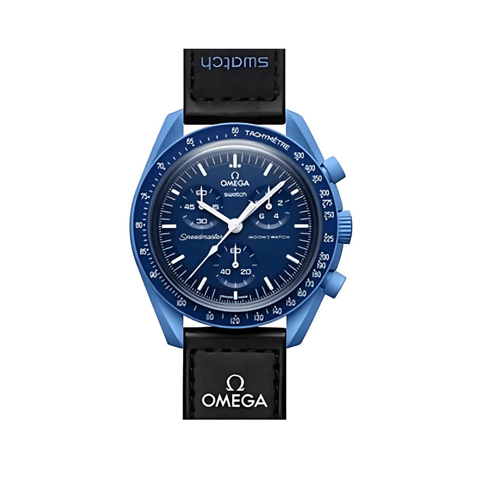 Omega x Swatch MoonSwatch Collection - Mission to the Neptune - Bioceramic Collection Blue and Black SO33N100