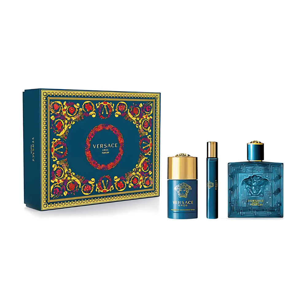 Versace Eros M Edt 100Ml 3Pcs Set